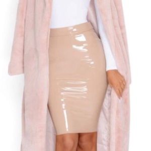 Oh Polly Latex Skirt